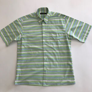 BUGATCHI UOMO Men's Short Sleeve Shirt Size: M